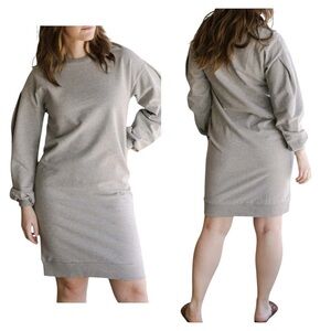 The Simple Folk New Gray Oversized Sweater Dress Size 6
